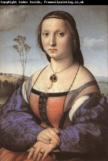 RAFFAELLO Sanzio Portrait of Madali